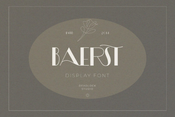 Baerst: A Display Font That Anchors Editorial Mood