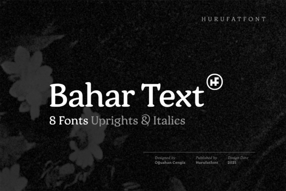 Bahar Text: A Bold Display Font That Elevates Digital Branding
