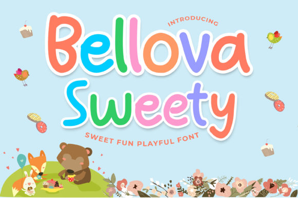 Bellova Sweety: A Friendly Display Font for Warm, Human-Centered Web Design