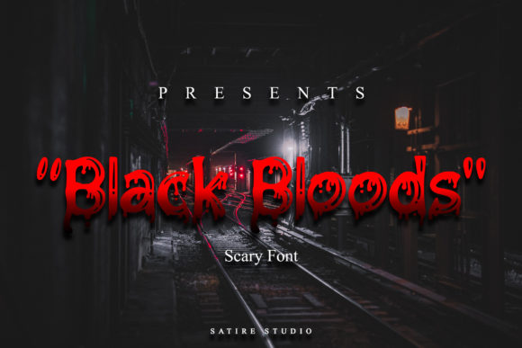 Black Bloods: A Display Font That Adds Instant Character