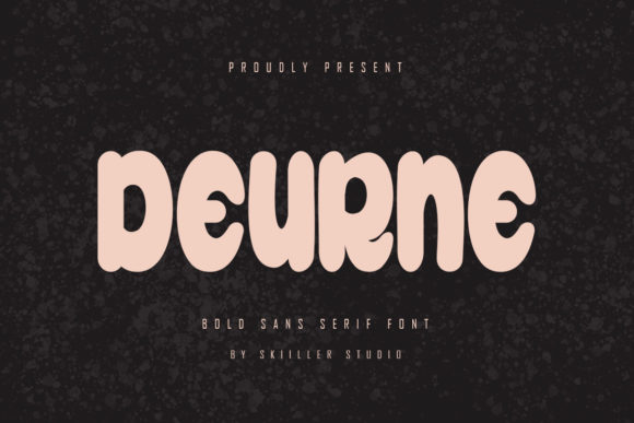 Deurne: A Display Font That Cuts Through the Feed