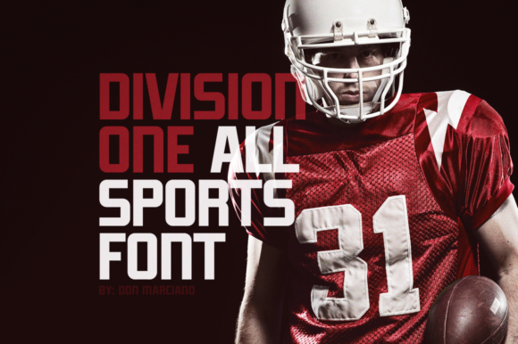 Division One: A Bold Display Font That Commands Attention