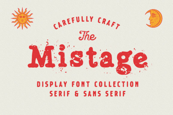 Mistage: A Vintage-Inspired Display Font That Elevates Real Business Branding