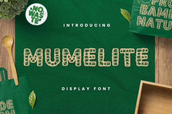 Mumelite: A Playful Display Font That Delivers Digital Charm