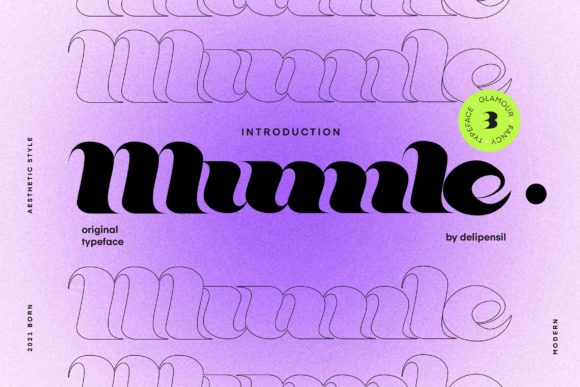 Mumle: A Display Font That Makes Your Brand Instantly Memorable
