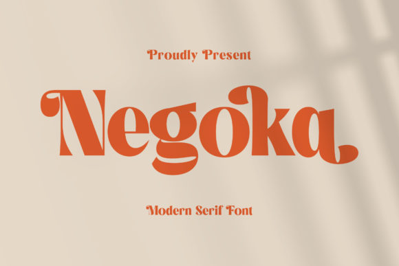 Negoka: A Display Font That Earns Its Space