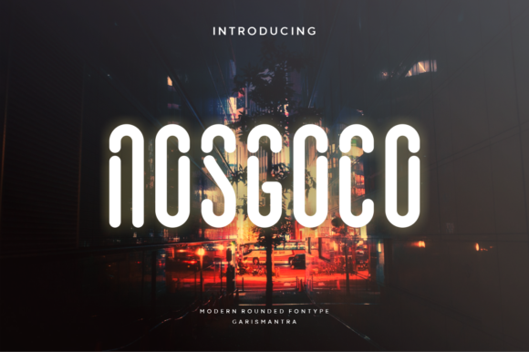 Nosgoco: A Modern Display Font for Editorial Impact