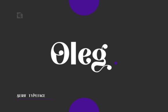 Oleg: A Clean Modern Display Font for Digital Branding
