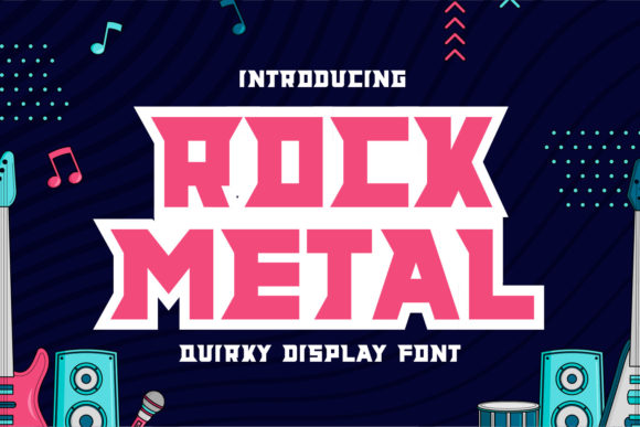 Rock Metal: A Display Font That Anchors Your Message