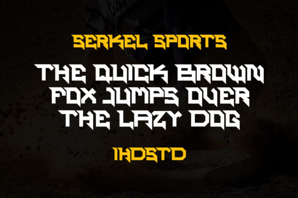 Serkel Sports: A Bold Display Font for Editorial Impact