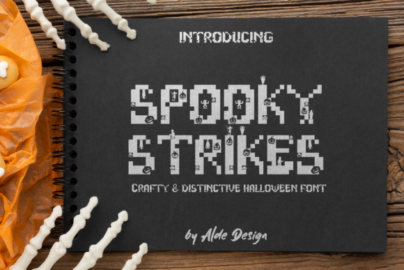 Spooky Strikes Halloween: A Display Font That Adds Personality to Your Brand