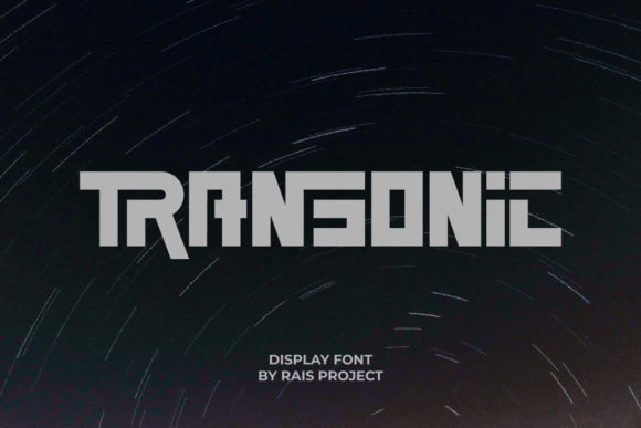 Transonic: A Bold Display Font That Elevates Real Small Business Branding