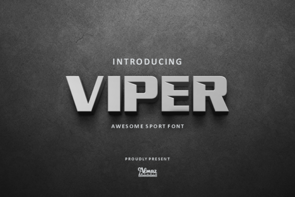 Viper: A Display Font That Makes Your Headlines Instantly Clickable